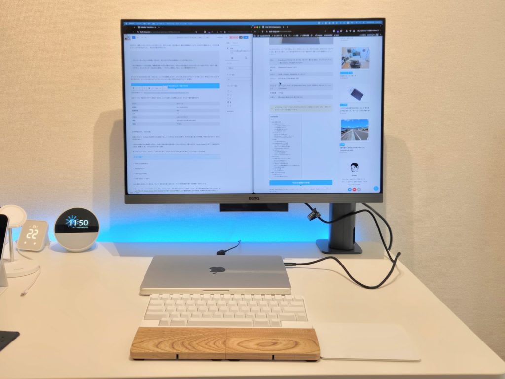 BenQ RD280UA のシングル運用